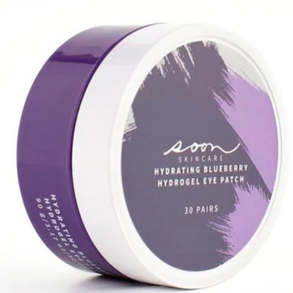 HYDRATING BLUEBERRY HYDROGEL EYE PATCH JARS - Soon Skin Care - Picture 3 of 12